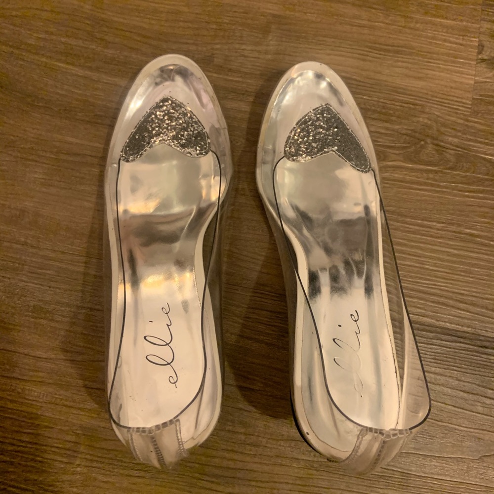 Cinderella 2” Heel Clear Slipper